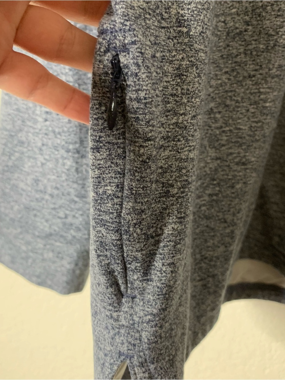 Birddogs Mens heather blue quarter zip pullover XL - Picture 4 of 10